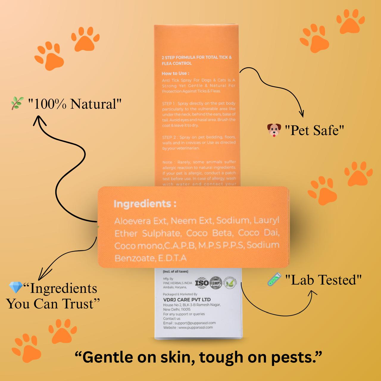 ANTI TICK & FLEA SPRAY