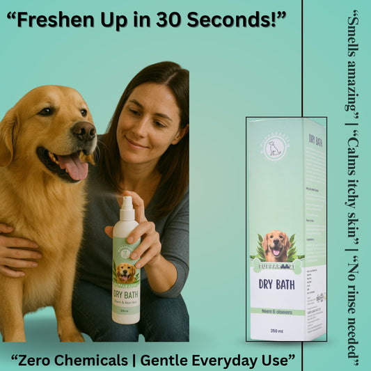 DRY BATH - NEEM & ALOEVERA