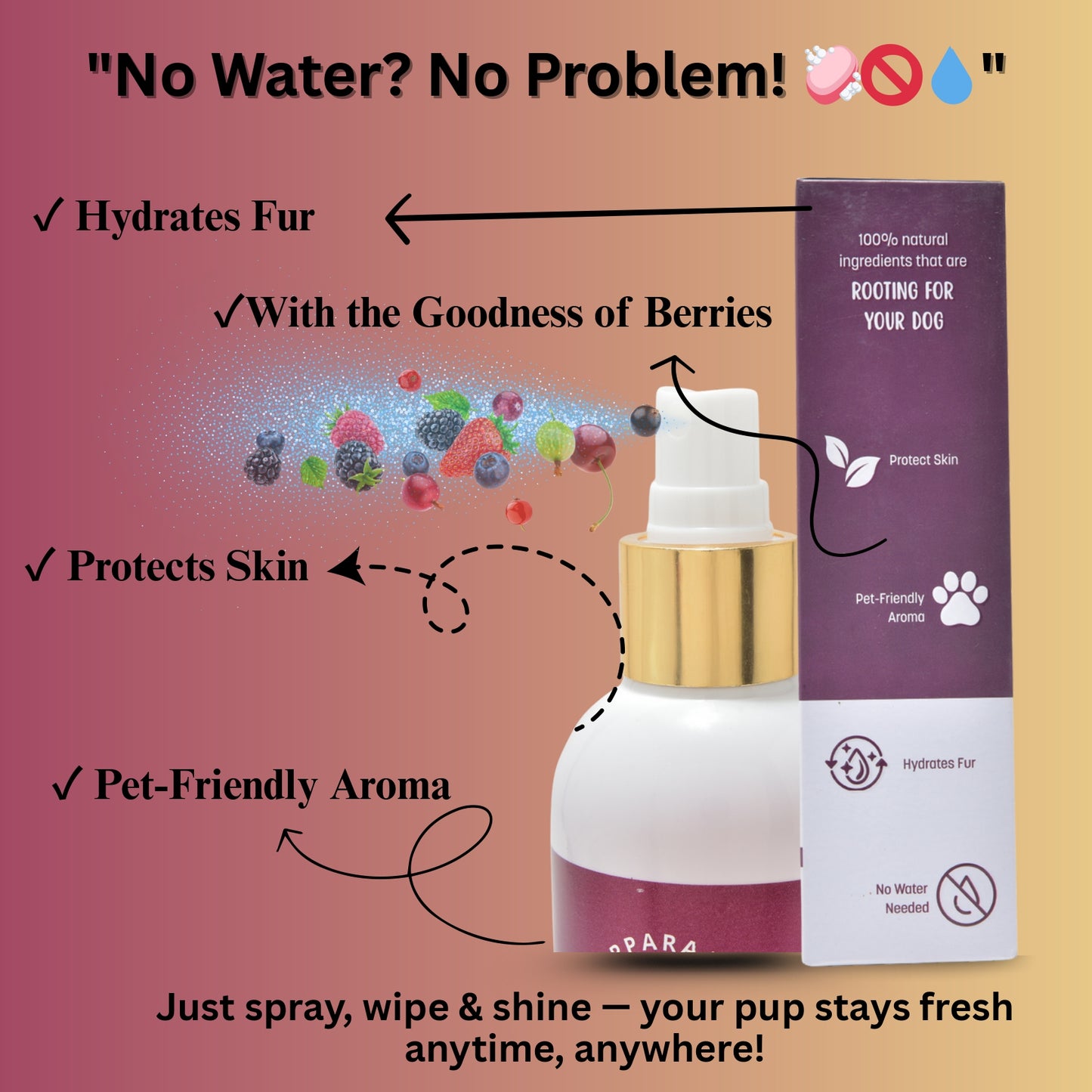 DRY BATH - MIX BERRIES