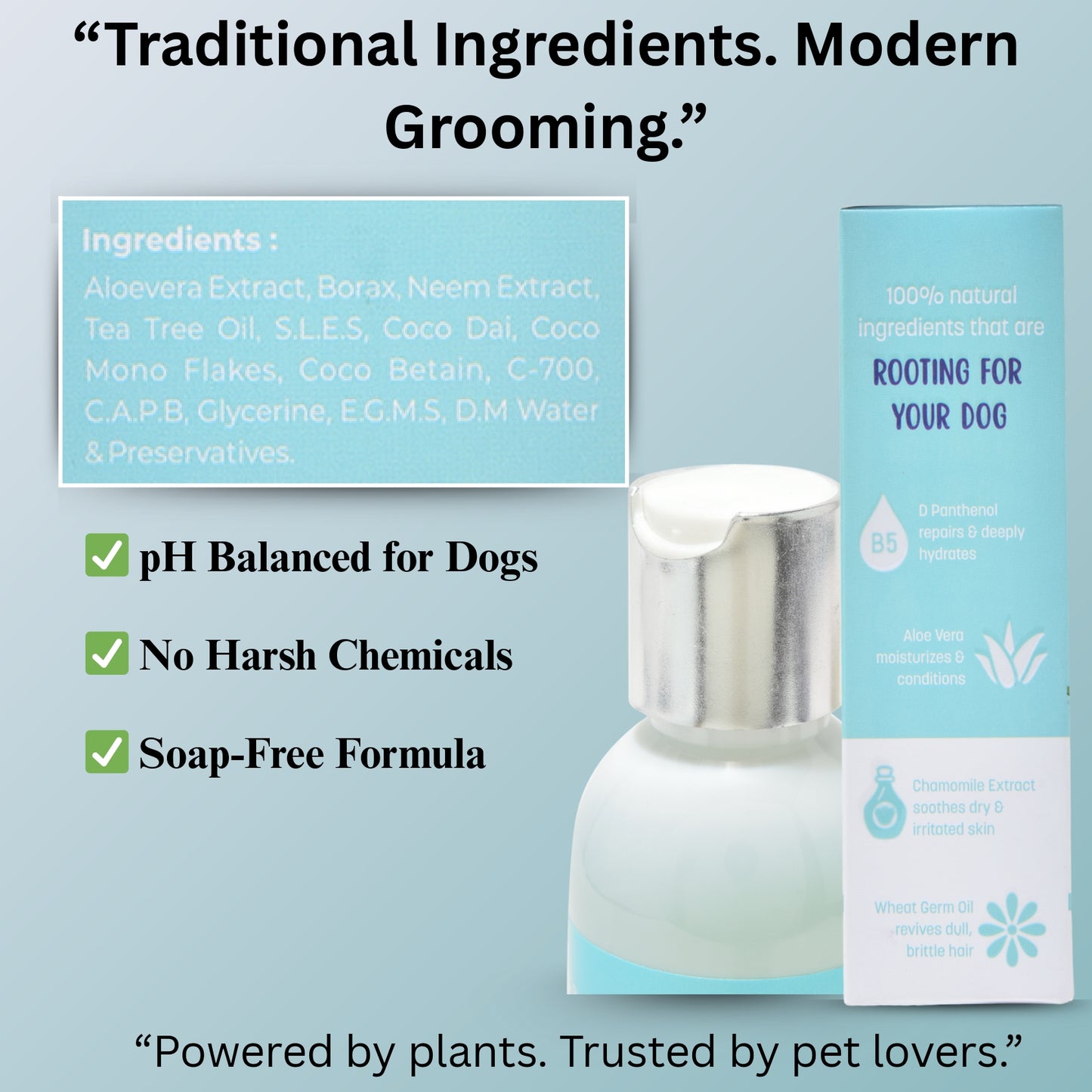 SHAMPOO - TEA TREE, NEEM & ALOE VERA