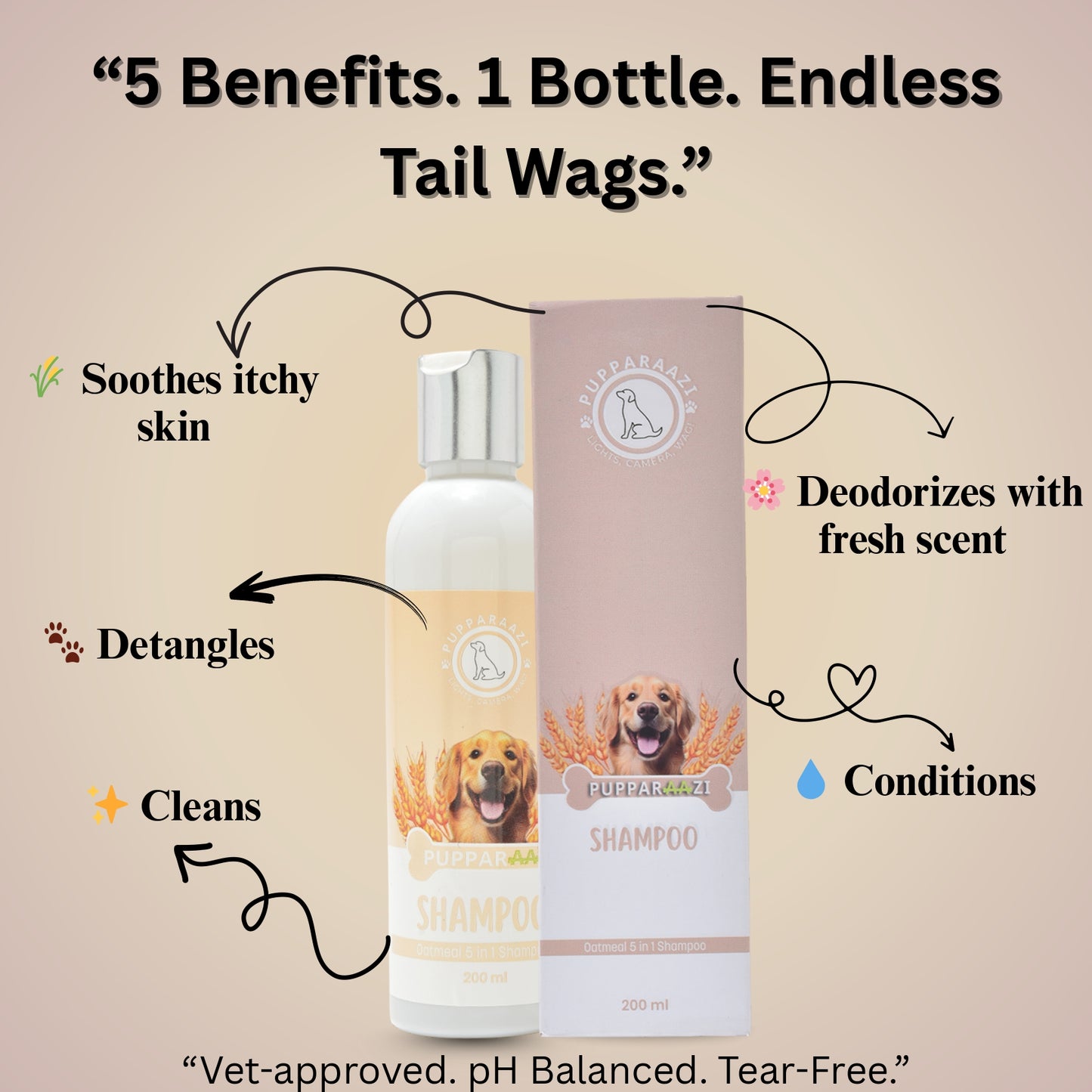 SHAMPOO - OATMEAL 5 IN 1